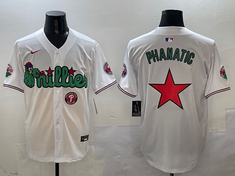 Men Philadelphia Phillies Blank White three generations Joint Name 2025 Nike MLB Jersey style 9->philadelphia phillies->MLB Jersey